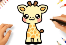 Cute:_Kb3_8d-A0m= Giraffe Drawing