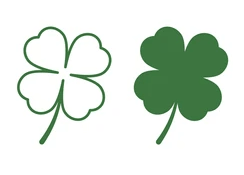 Outline:0gy9fqn8idw= Clover Clipart