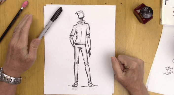 Sketch Person:No3qtambm-O= How to Draw a Person