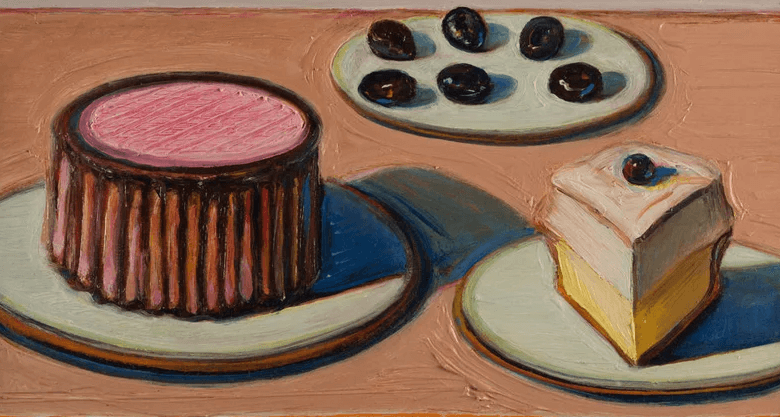 Food:19teiszwhiw= Wayne Thiebaud