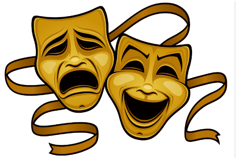 Clip Art:9_G7j57fufu= Drama Masks